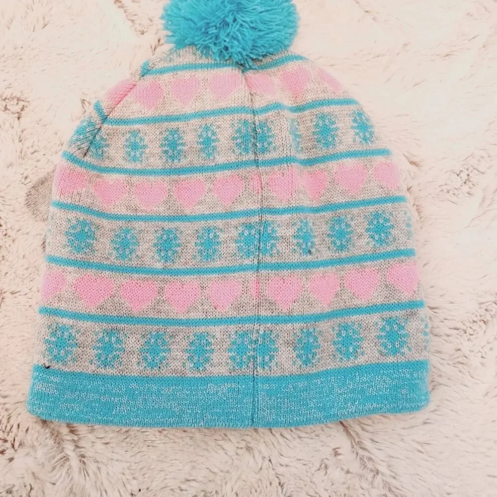 DISNEY FROZEN LITTLE GIRL HAT AND GLOVE SET ONE SIZE